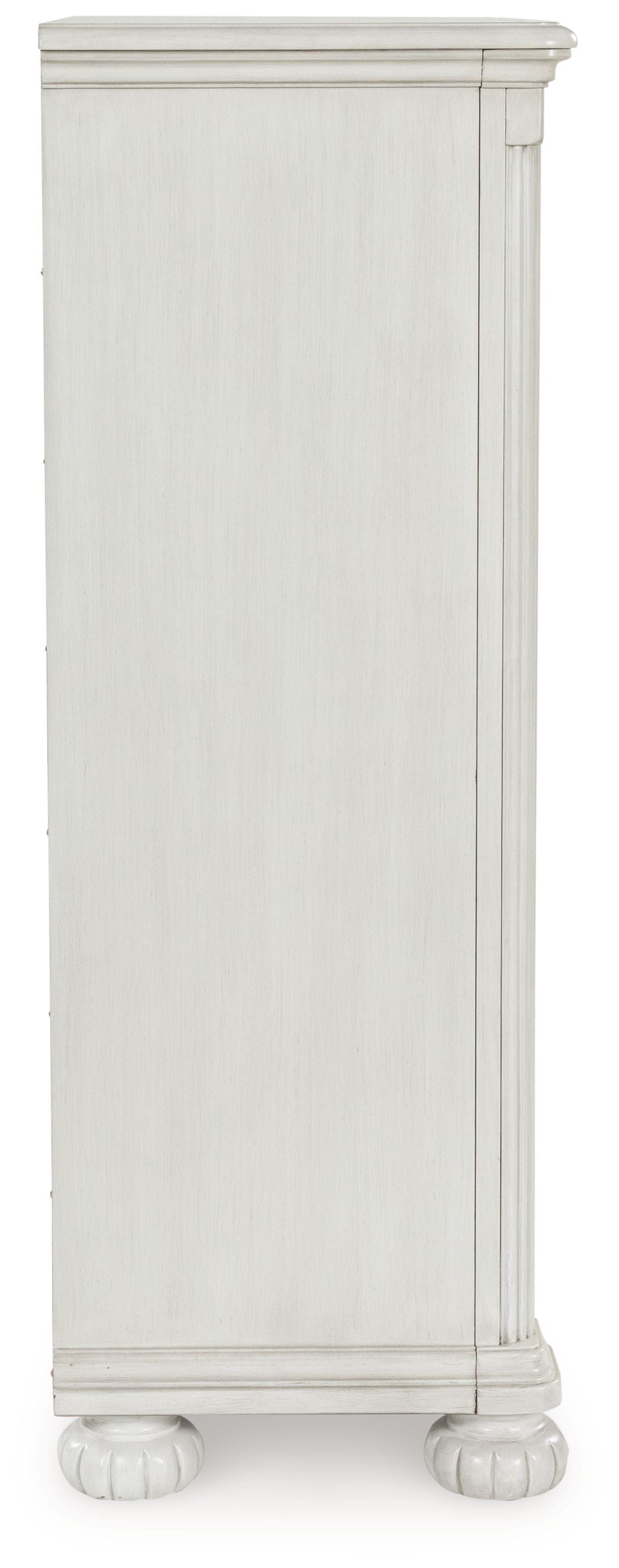 Montelaine - Five Drawer Chest - Antique White