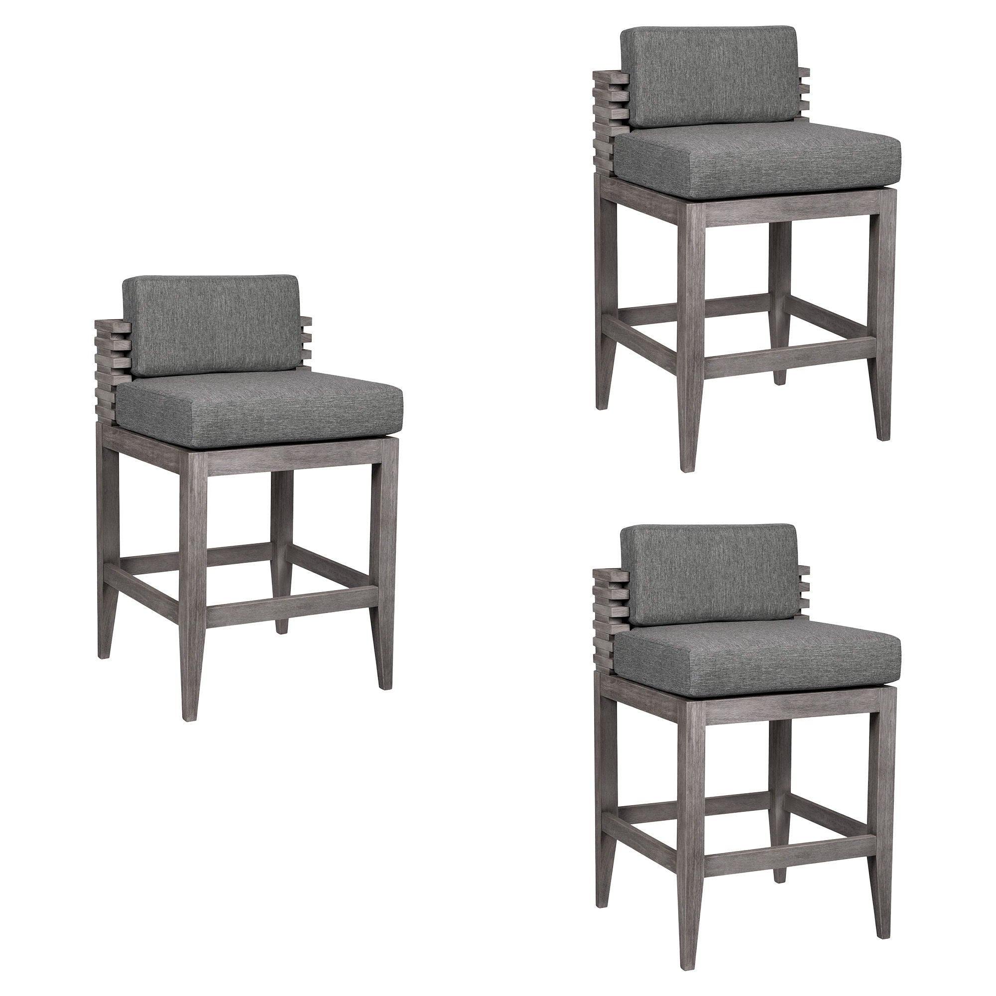 Vivid - Outdoor Patio Bar Stool Set