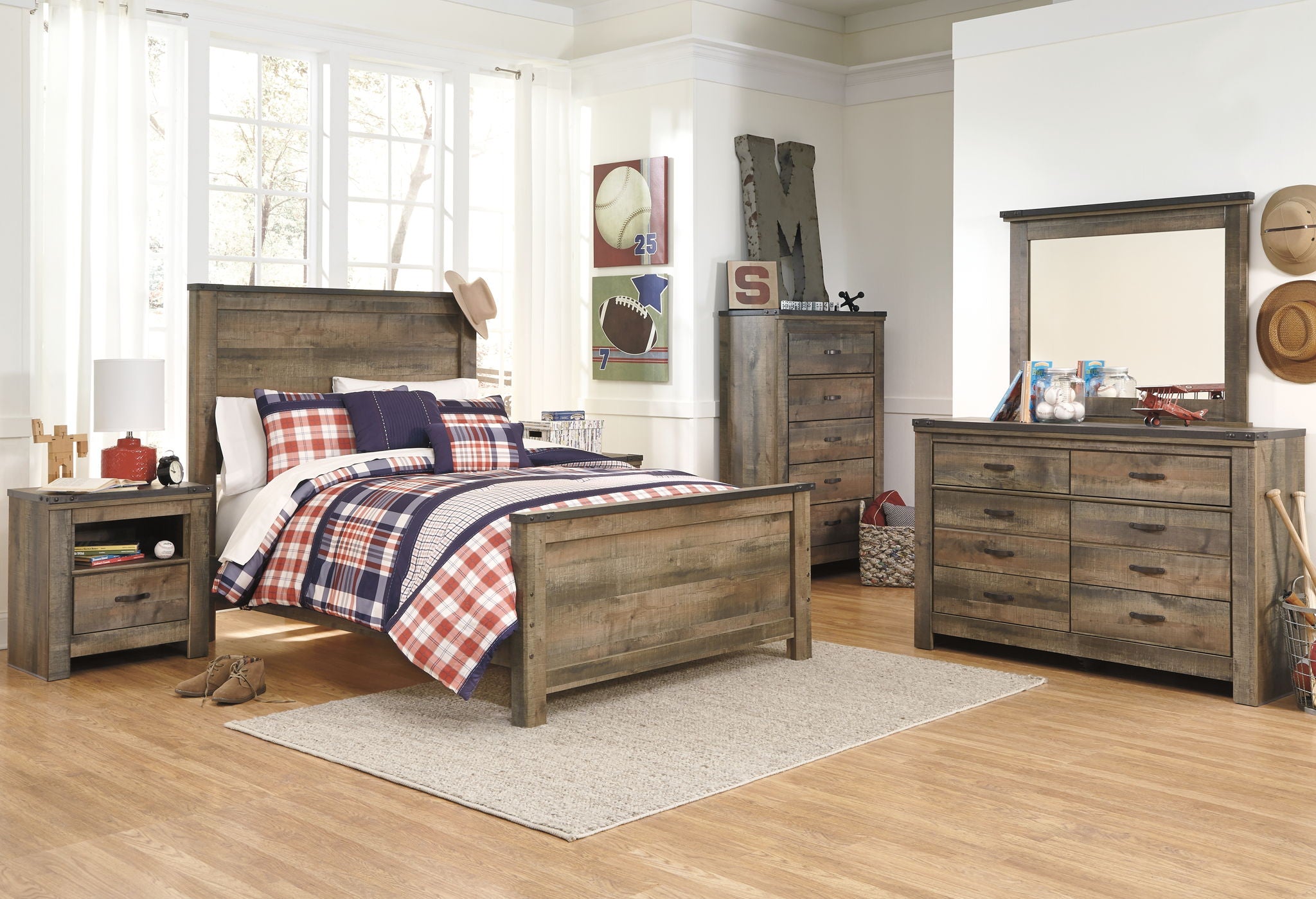 Trinell - Five Drawer Chest - Brown