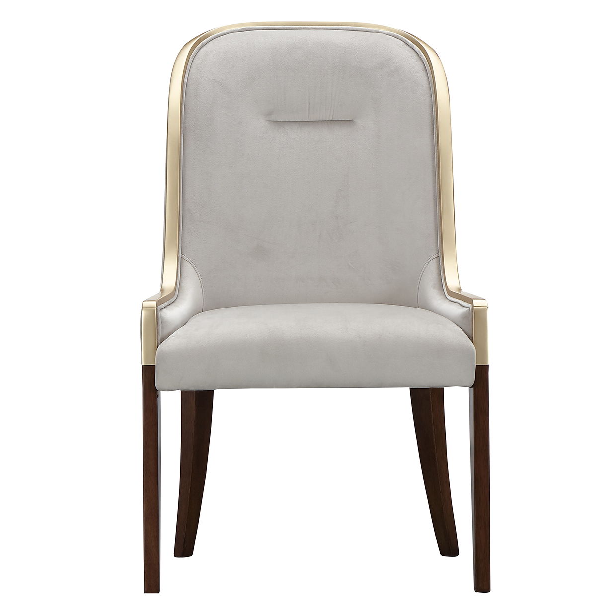 Houston - Dining Side Chair (Set of 2) - Porcini / Walnut