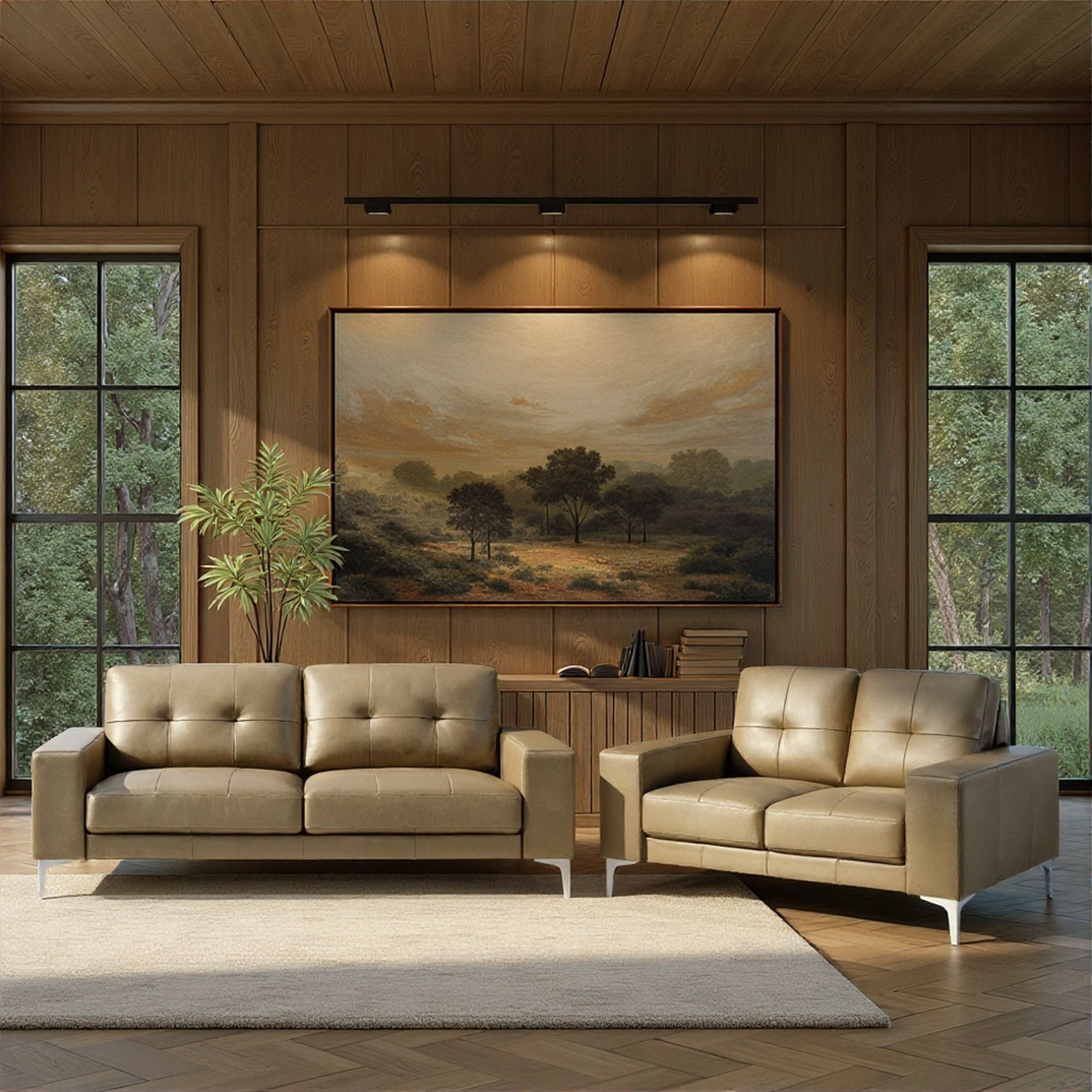 Faelin - 2-Piece Living Room Set (Sofa & Loveseat)