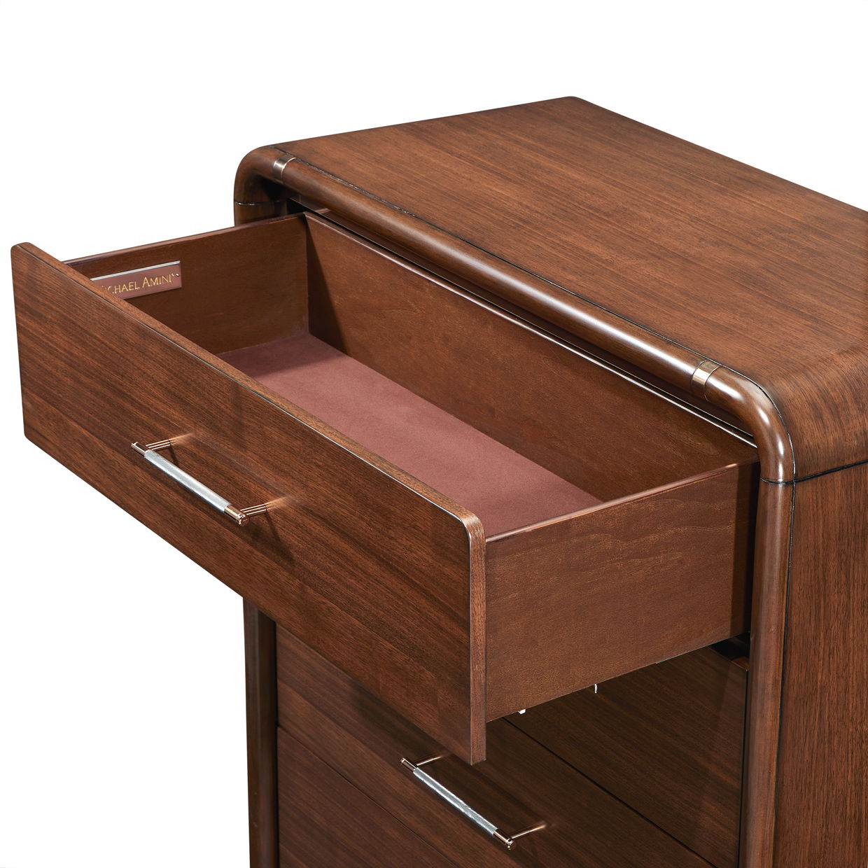 Mason Park - 5-Drawer Gentlemen's Chest - Umber