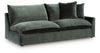 Carriage View - RAF Sofa - Jade