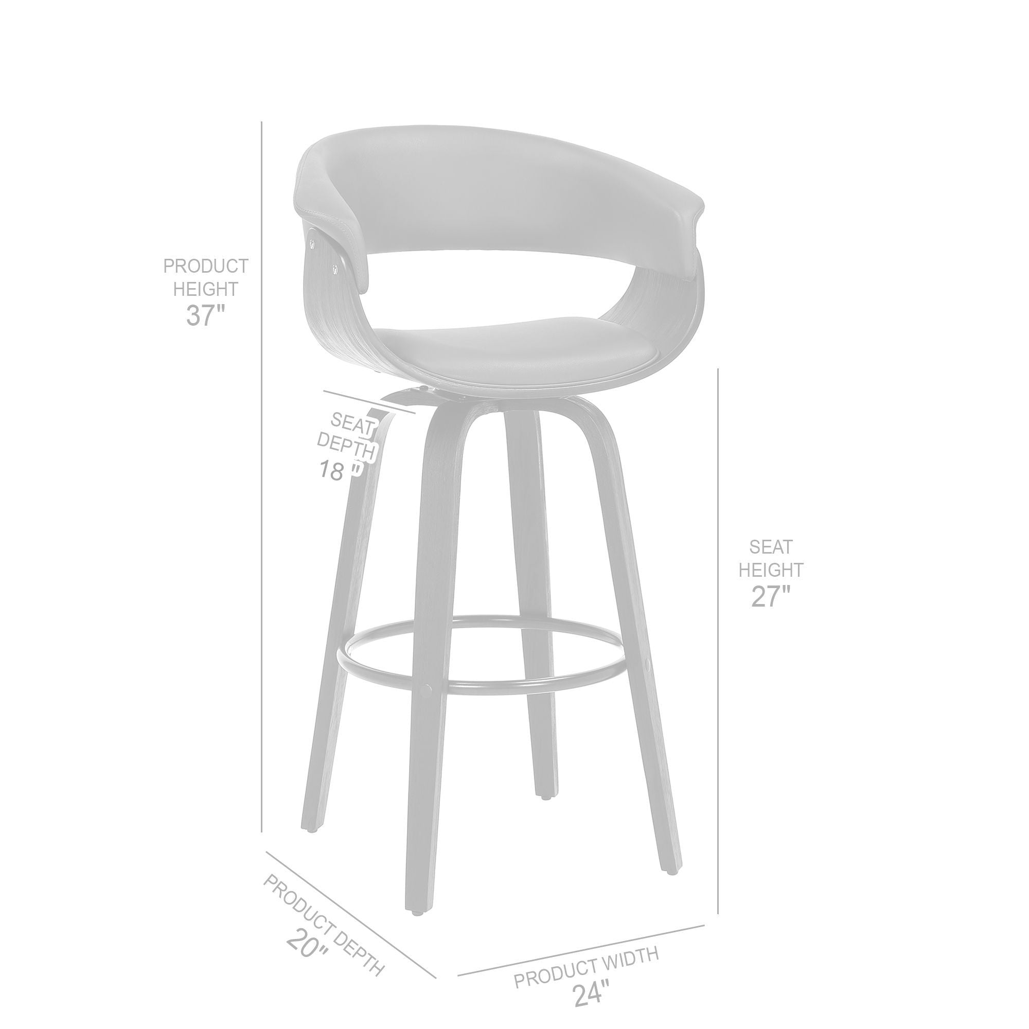 Julyssa - Swivel Bar Stool