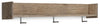 Oliah - Wall Mounted Coat Rack w/Shelf - Natural