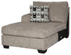 Ballinasloe - LAF Corner Chaise - Platinum