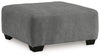 Birkdale Court - Oversized Accent Ottoman - Gray
