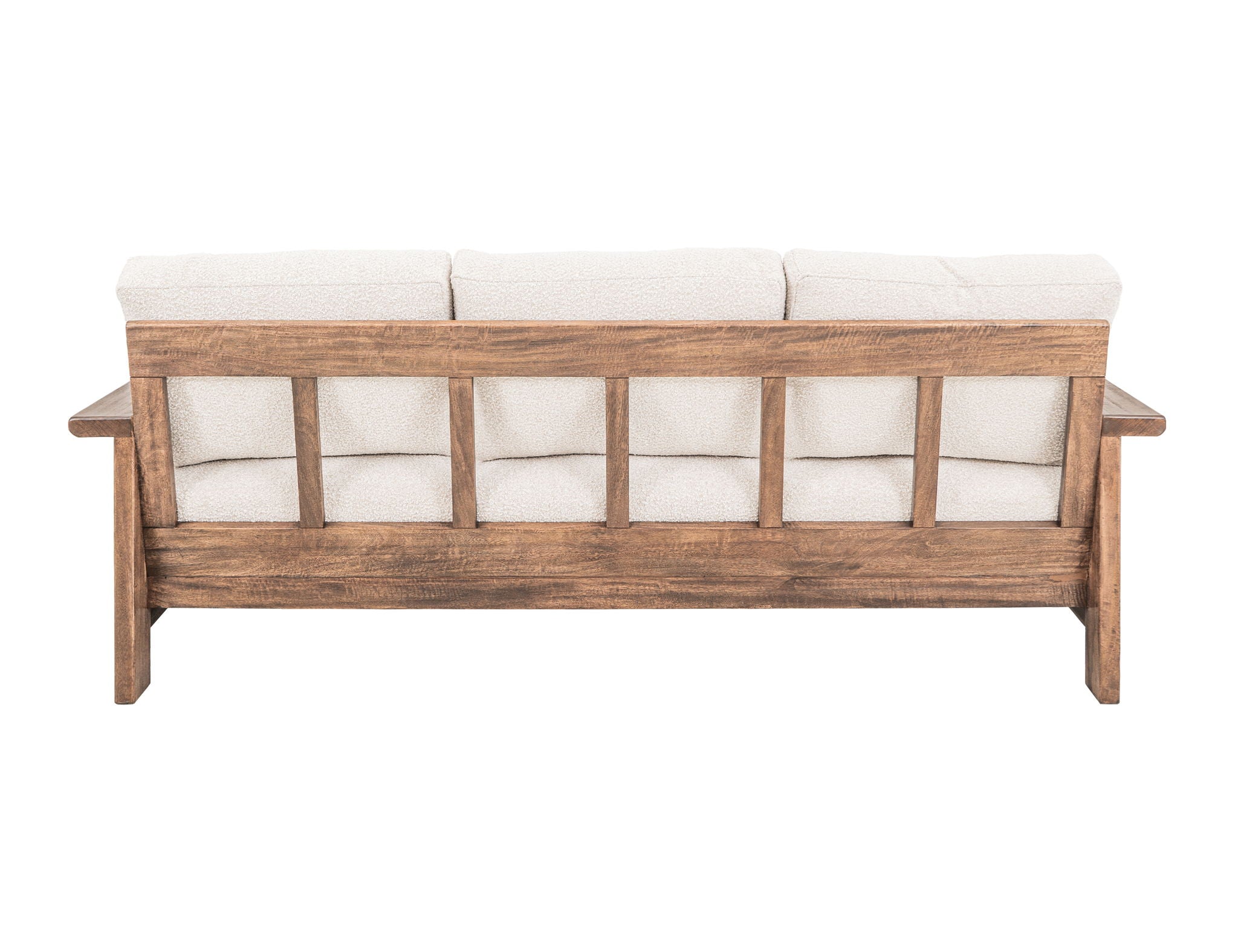 Duna - Sofa - White / Light Brown