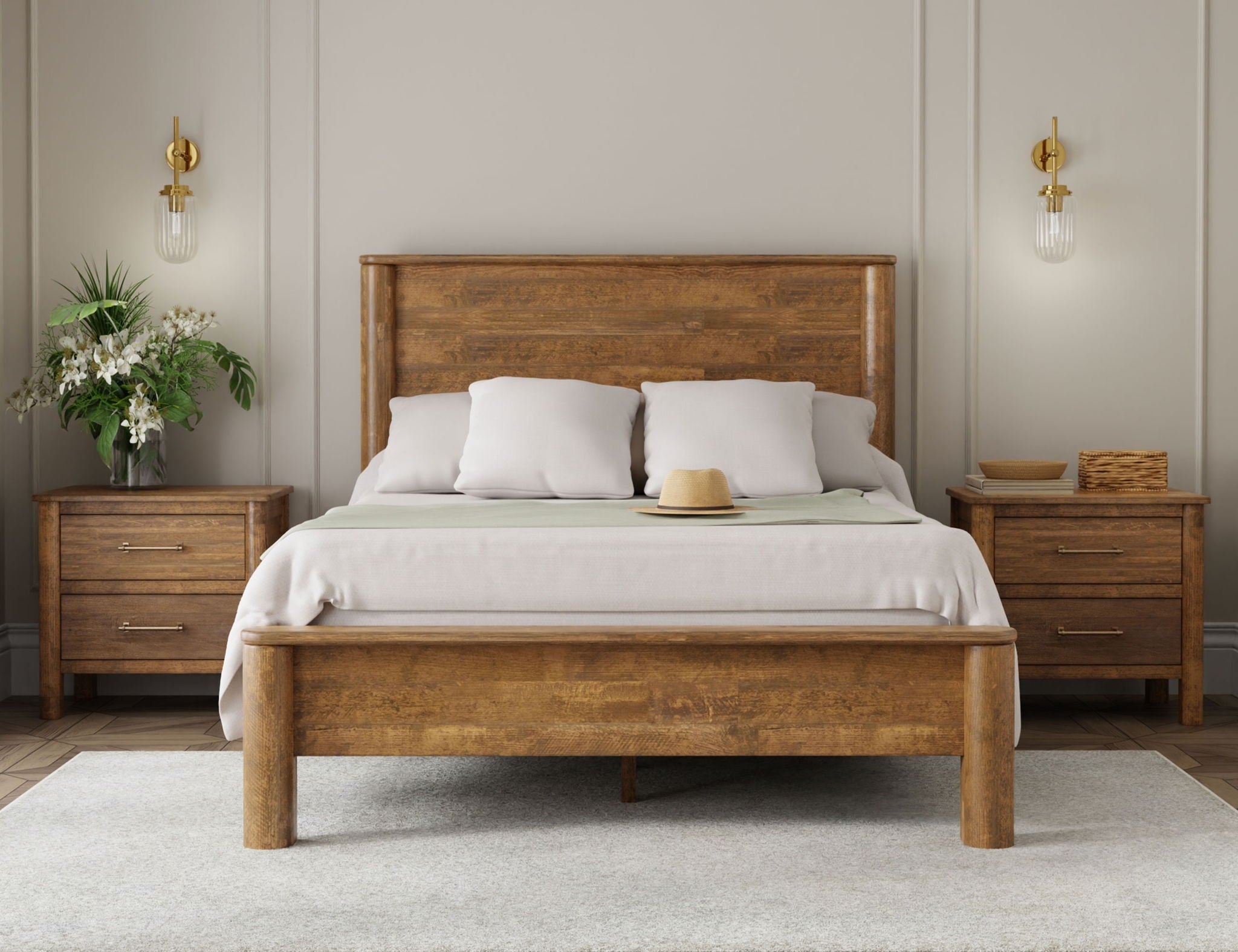 Olimpia - Nightstand - Towny Brown