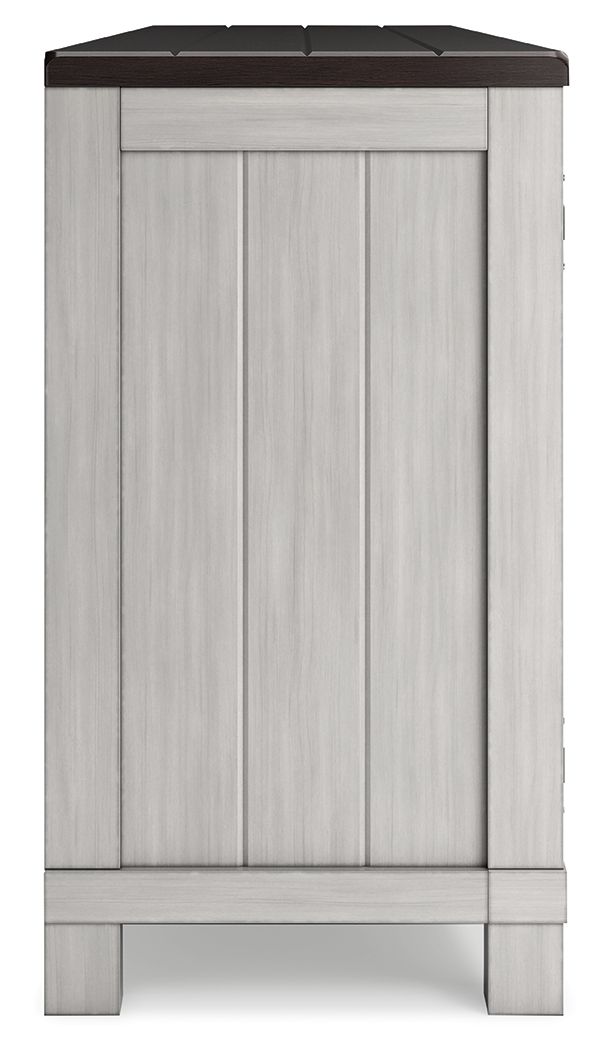 Darborn - XL TV Stand W/Fireplace Option - Gray / Brown