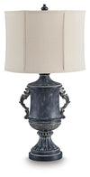 Morvanford - Poly Table Lamp - Antique Black