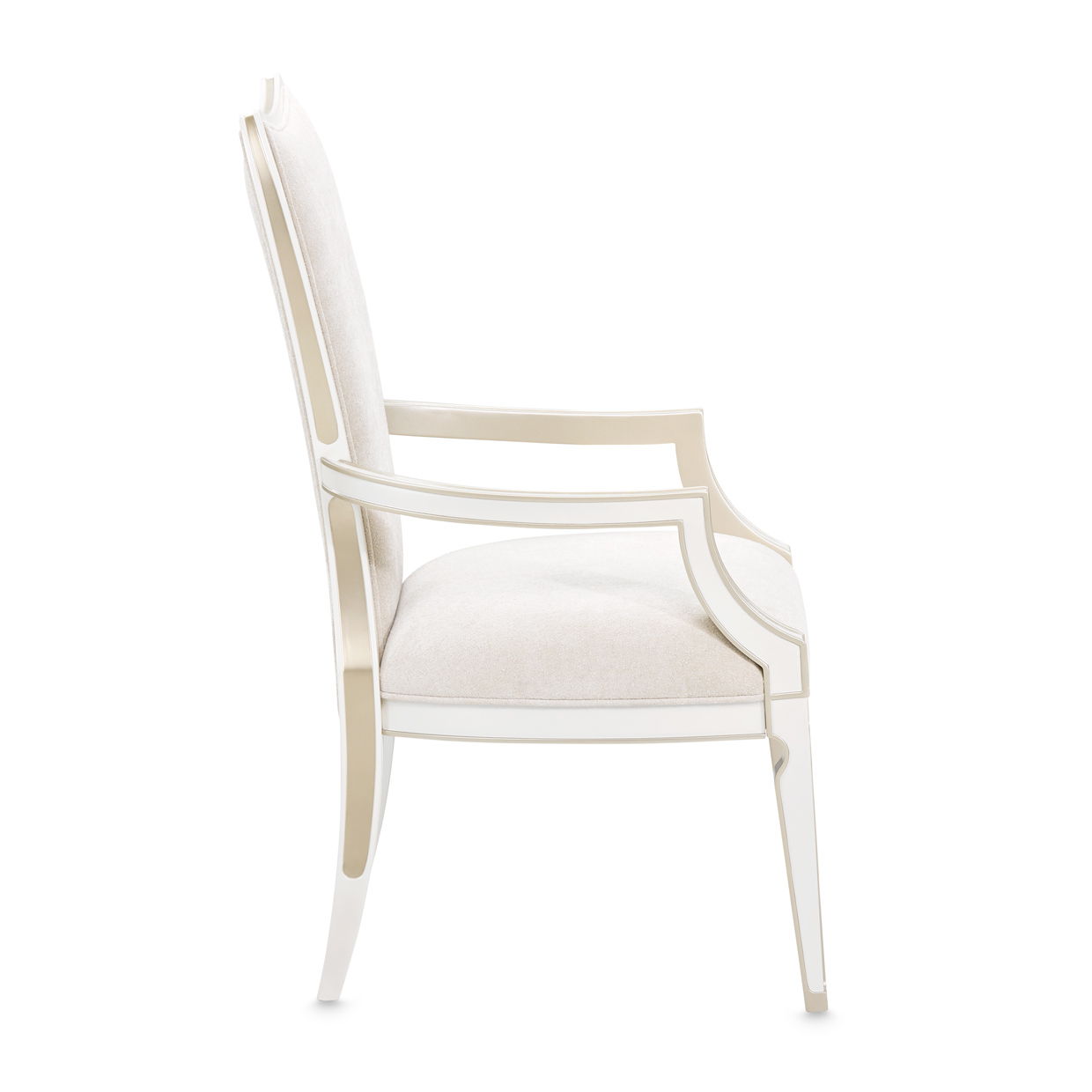 La Marisia - Dining Arm Chair (Set of 2) - Tranquil / Creamy Pearl