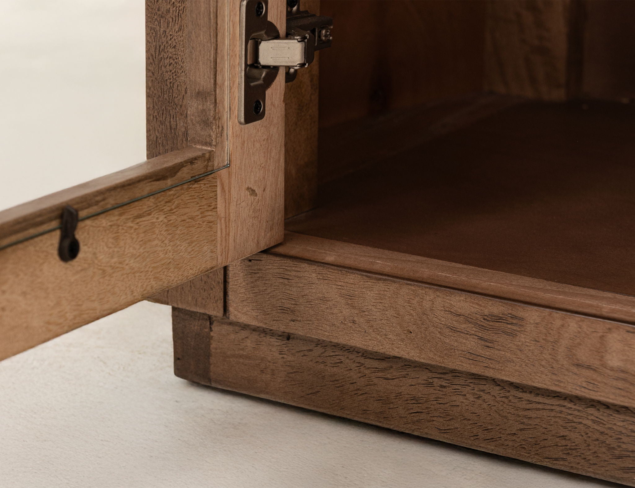 Balam - Server With 2 Drawer & 2 Glass Door - Light Brown