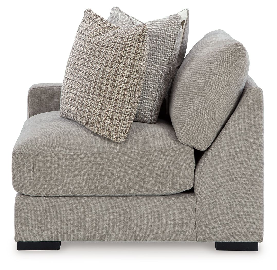 Aslan Court - Laf Corner Chair - Pebble