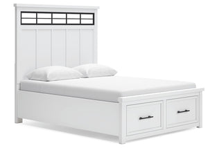 Ashbryn - Panel Storage Bed