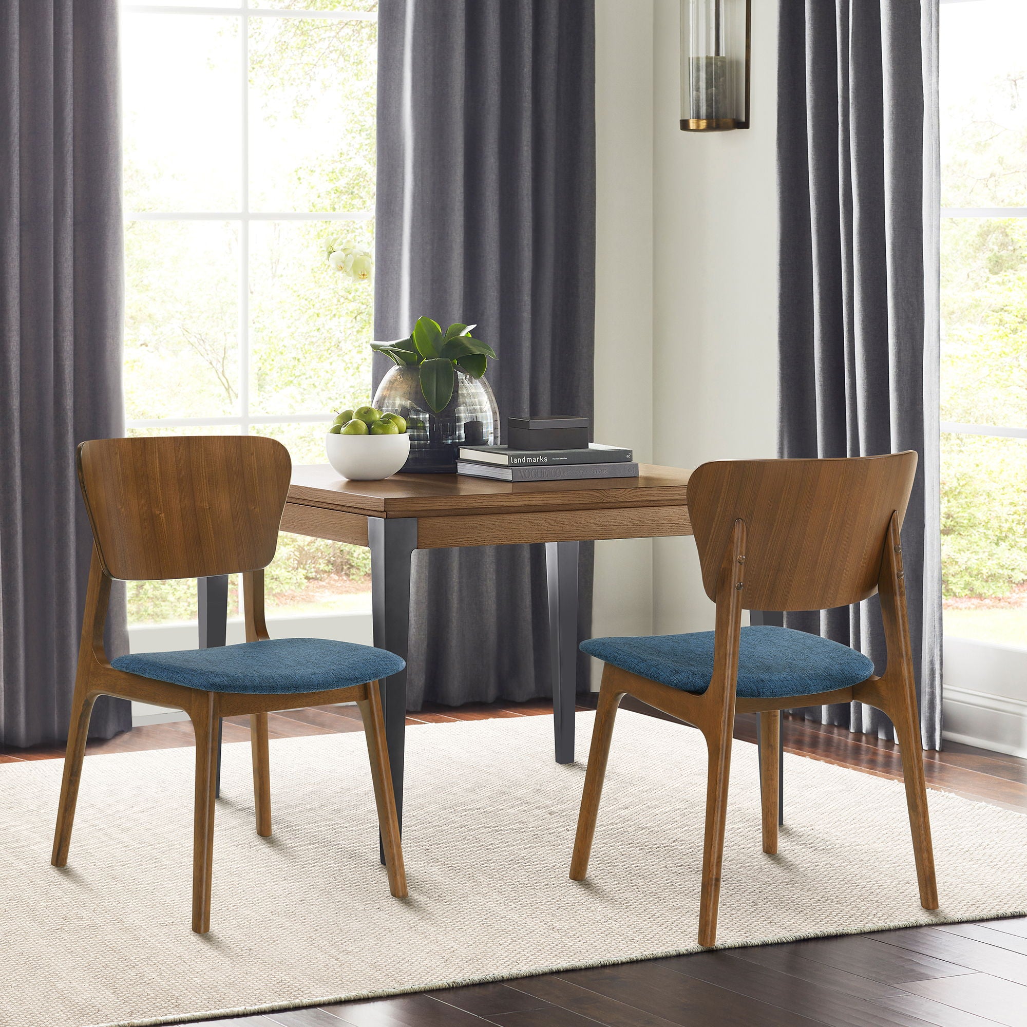 Kalia - Dining Chair With Walnut Frame