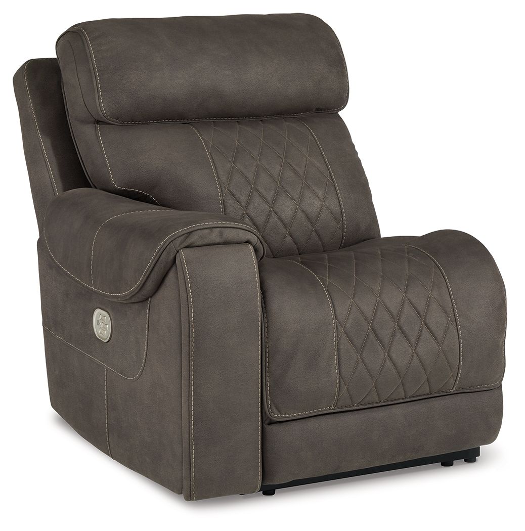 Hoopster - Laf Zero Wall Power Recliner - Gunmetal