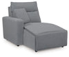 ModMax II - LAF Press Back Power Chaise - Salt And Pepper