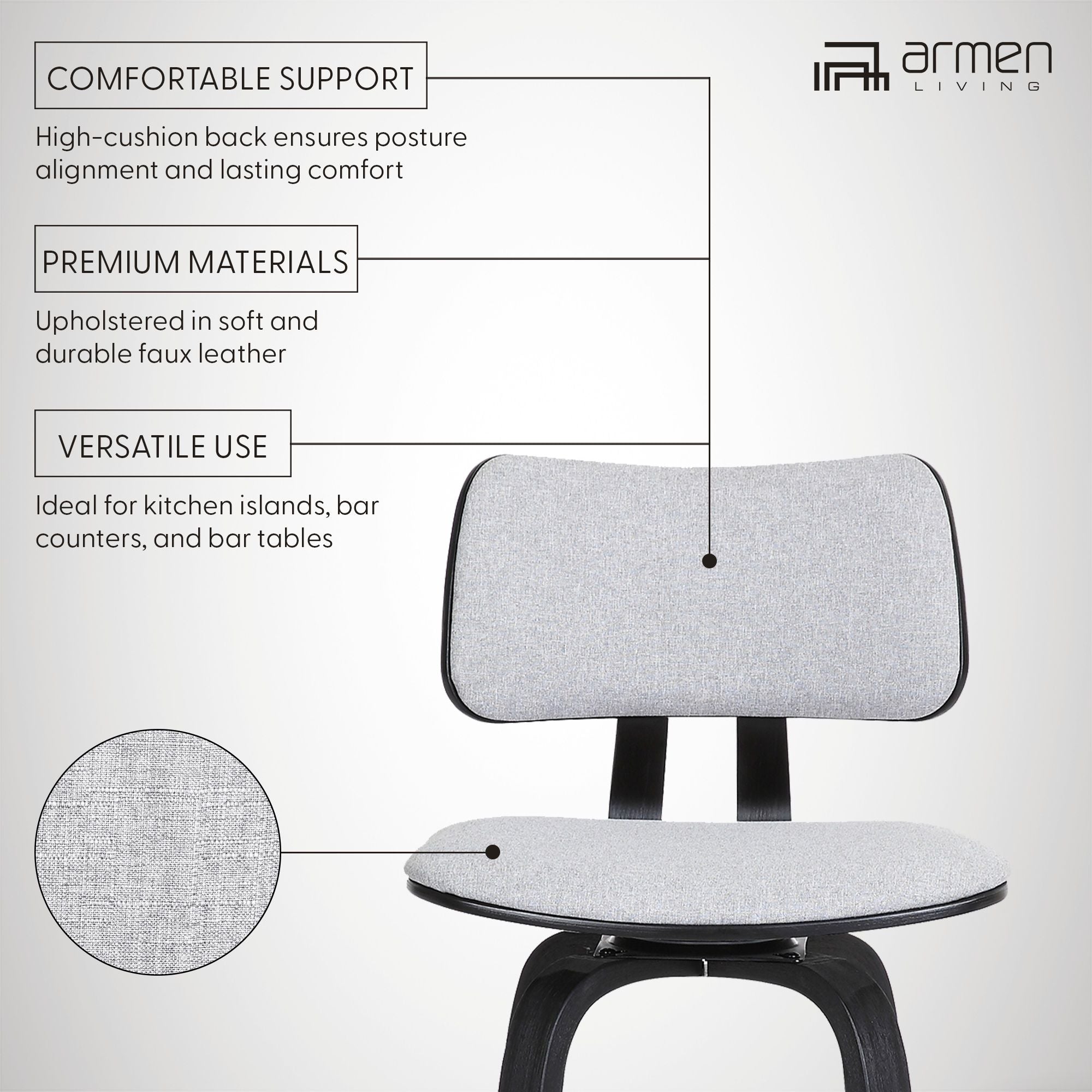 Pico - Swivel Stool