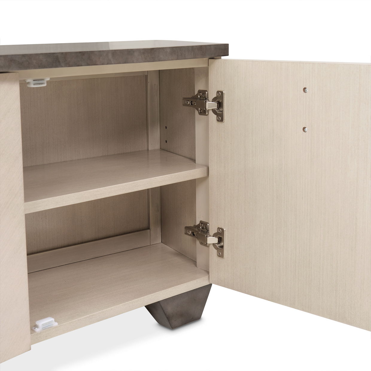 Fantosini - Media Cabinet - Silver Mist
