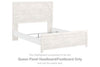 Gerridan - Queen Panel HDBD/Ftbd - White / Gray