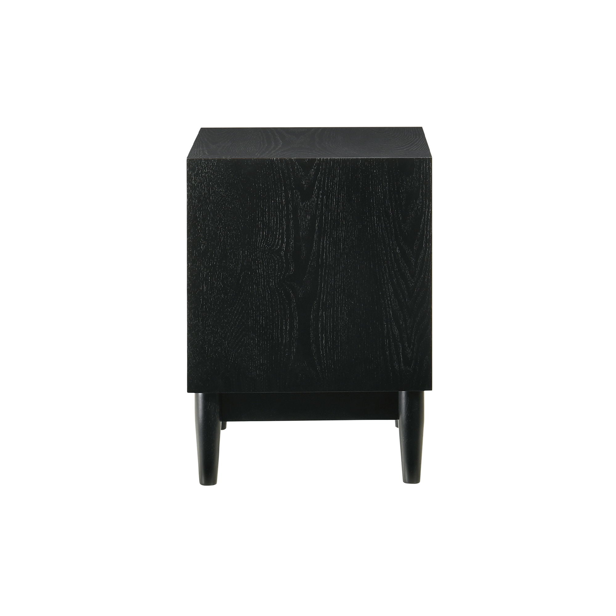Artemio - 2 Drawer Wooden Nightstand With Shelf