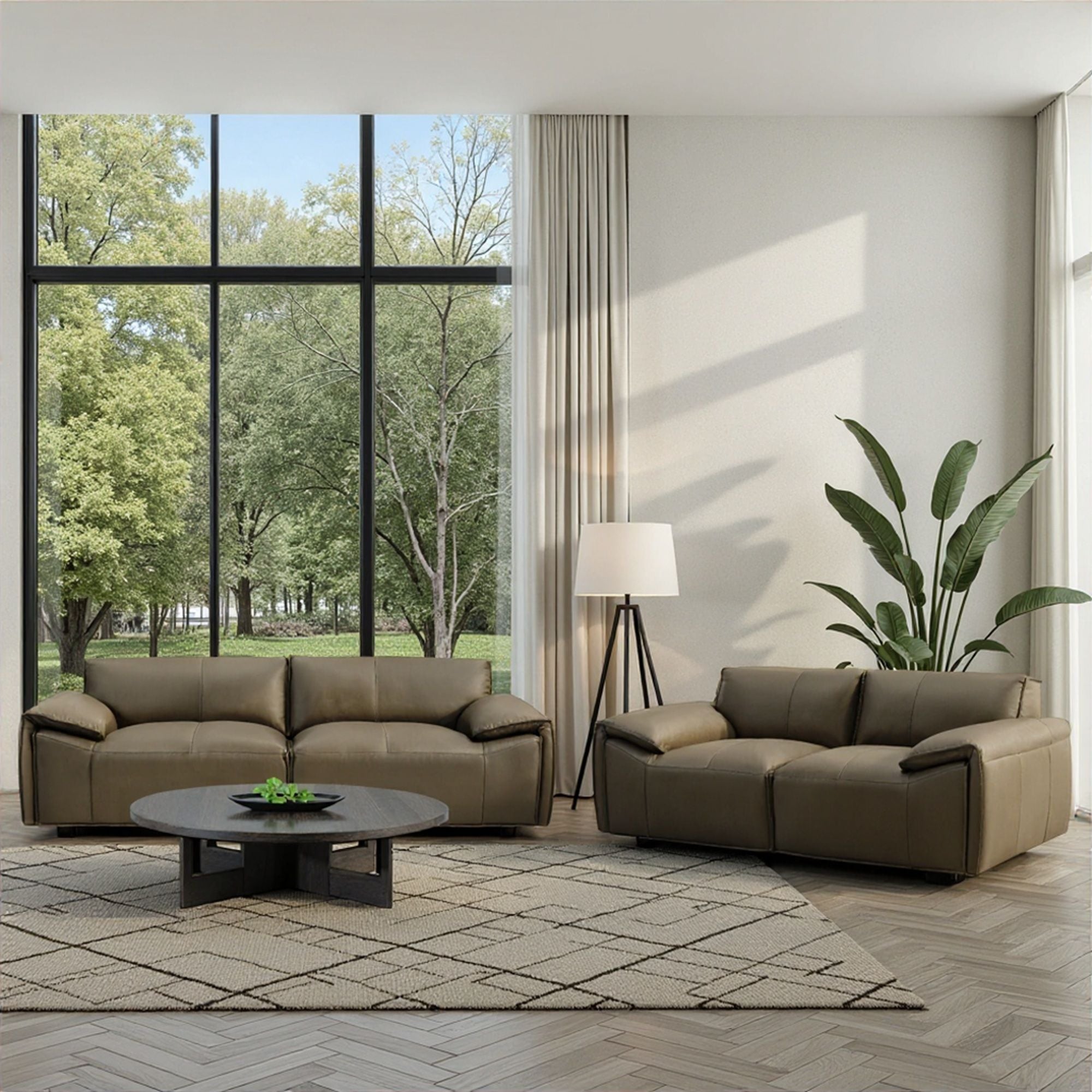 Tanner - 2-Piece Living Room Set (Sofa & Loveseat)