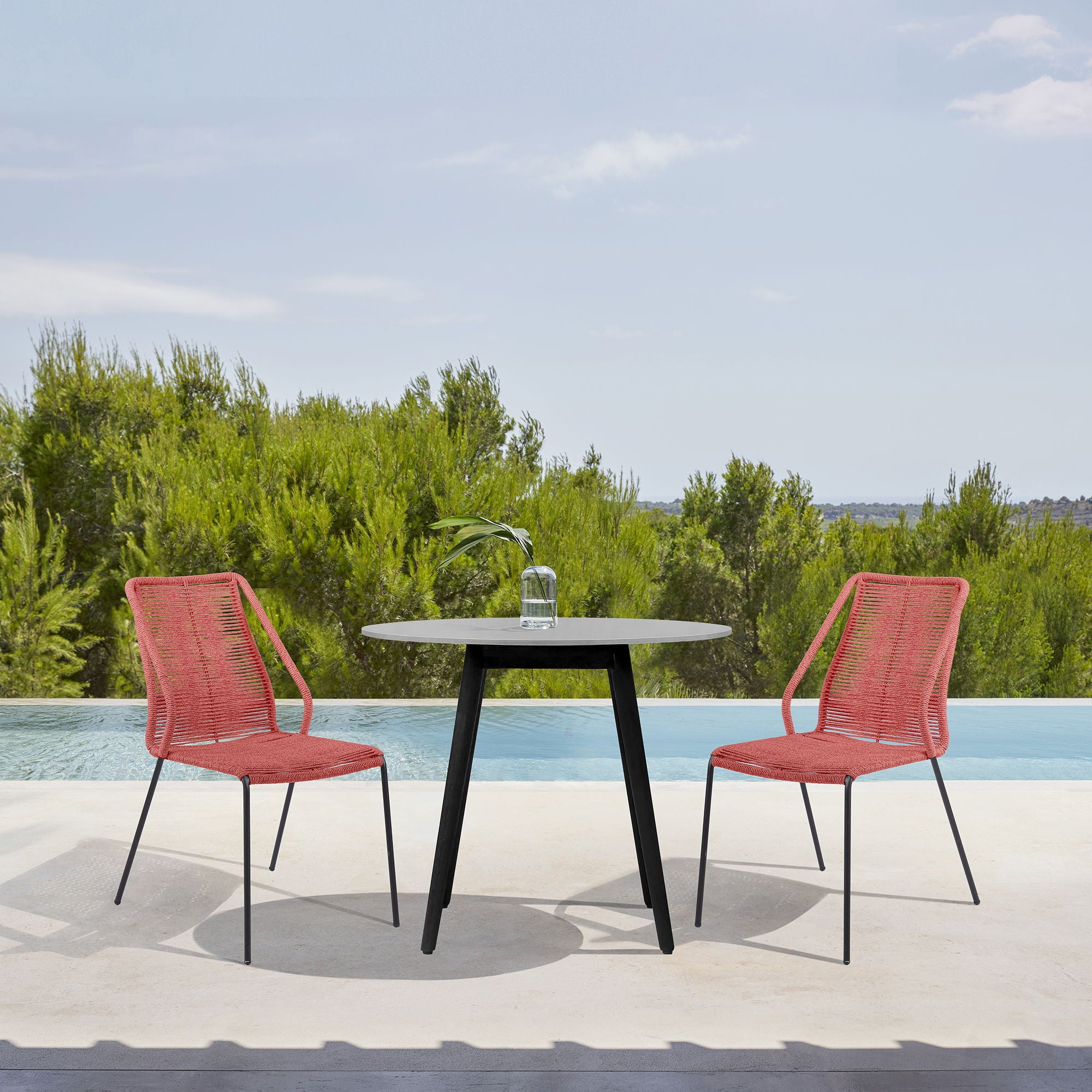 Sydney And Clip - Outdoor Patio 36" Dining Set