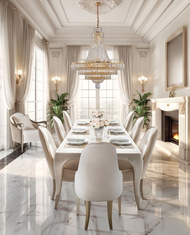 London Place - Accent Chair - Porcelain / Platinum