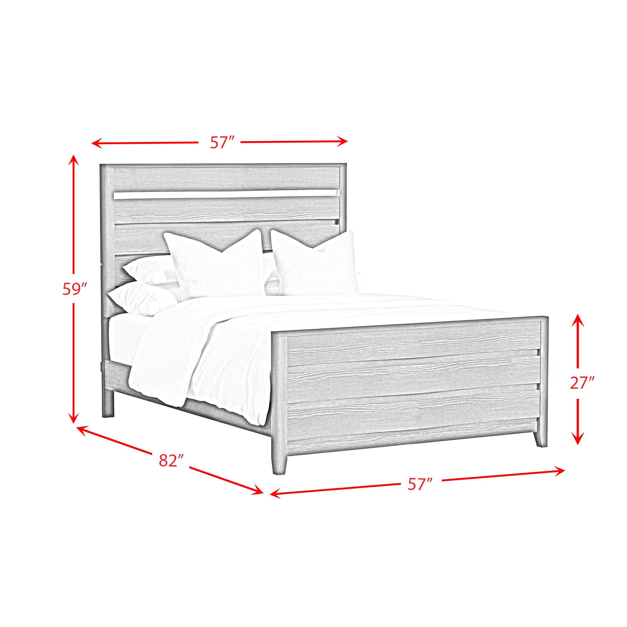 Tobias - Bed With LED