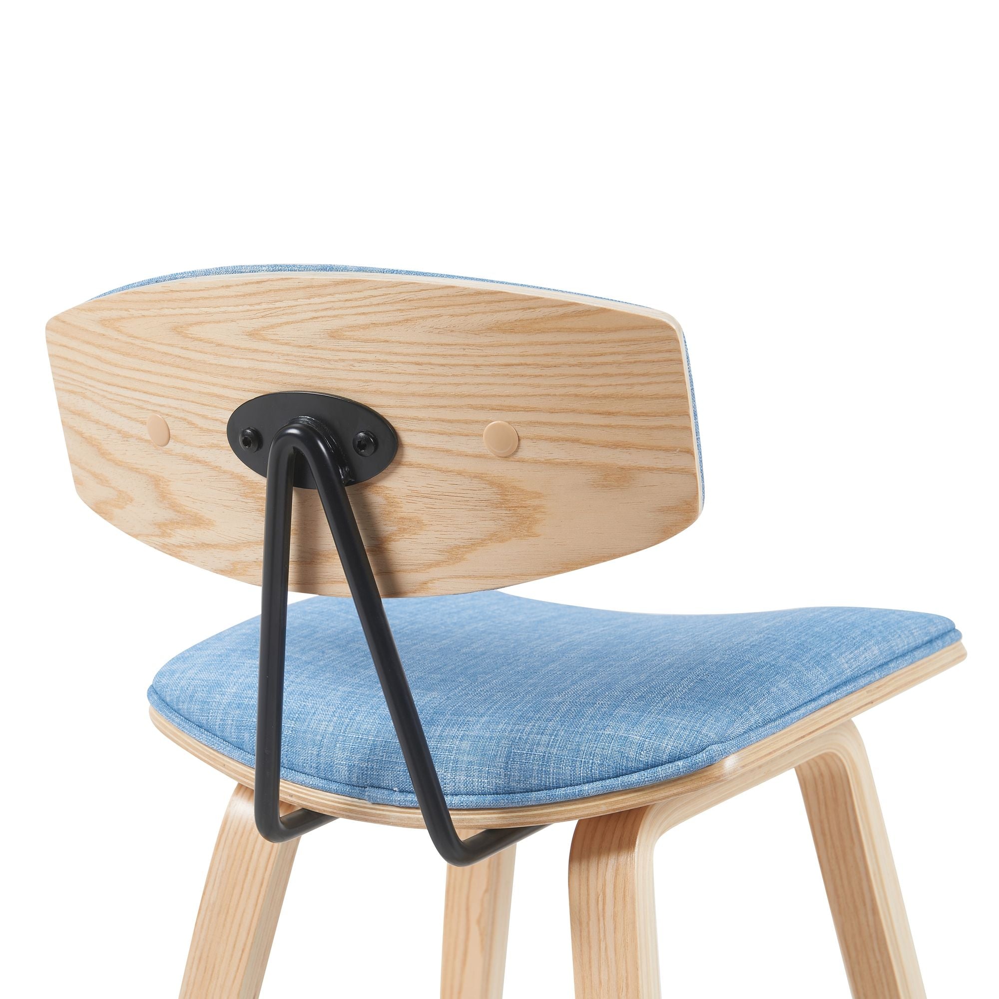 Fox - Swivel Counter Height Stool - Light Brown