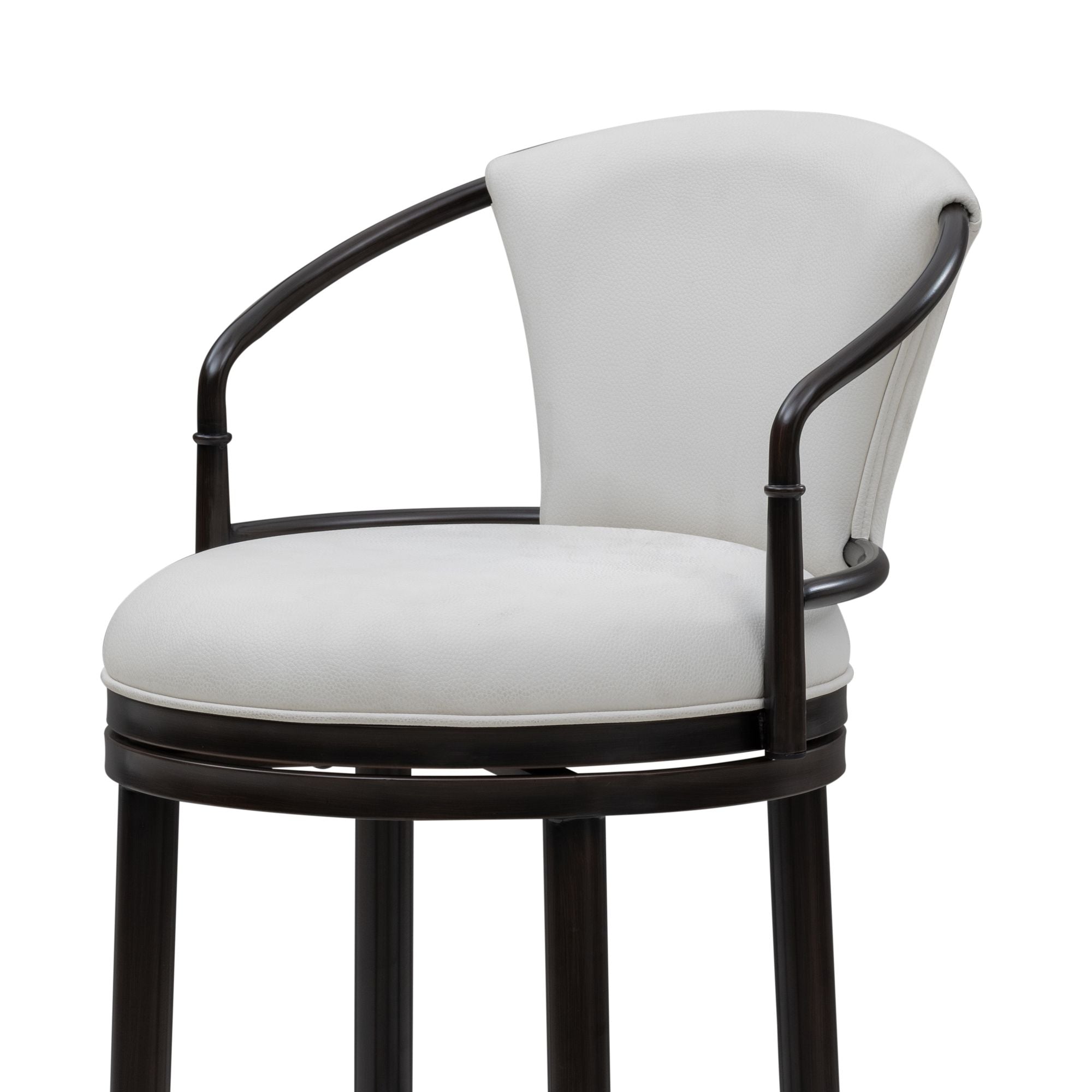 Otis - Upholstered Swivel Counter Height Barstool