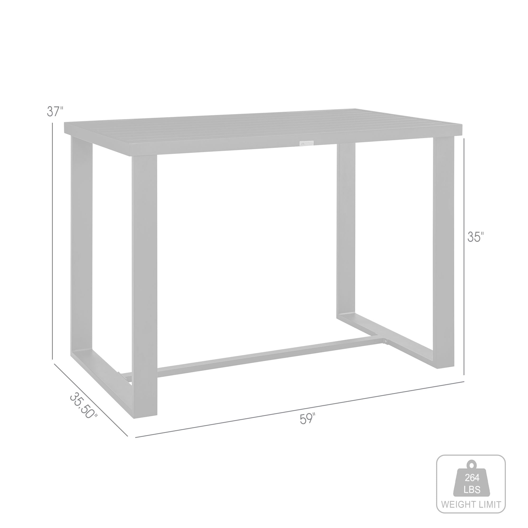 Felicia - Outdoor Patio Dining Table
