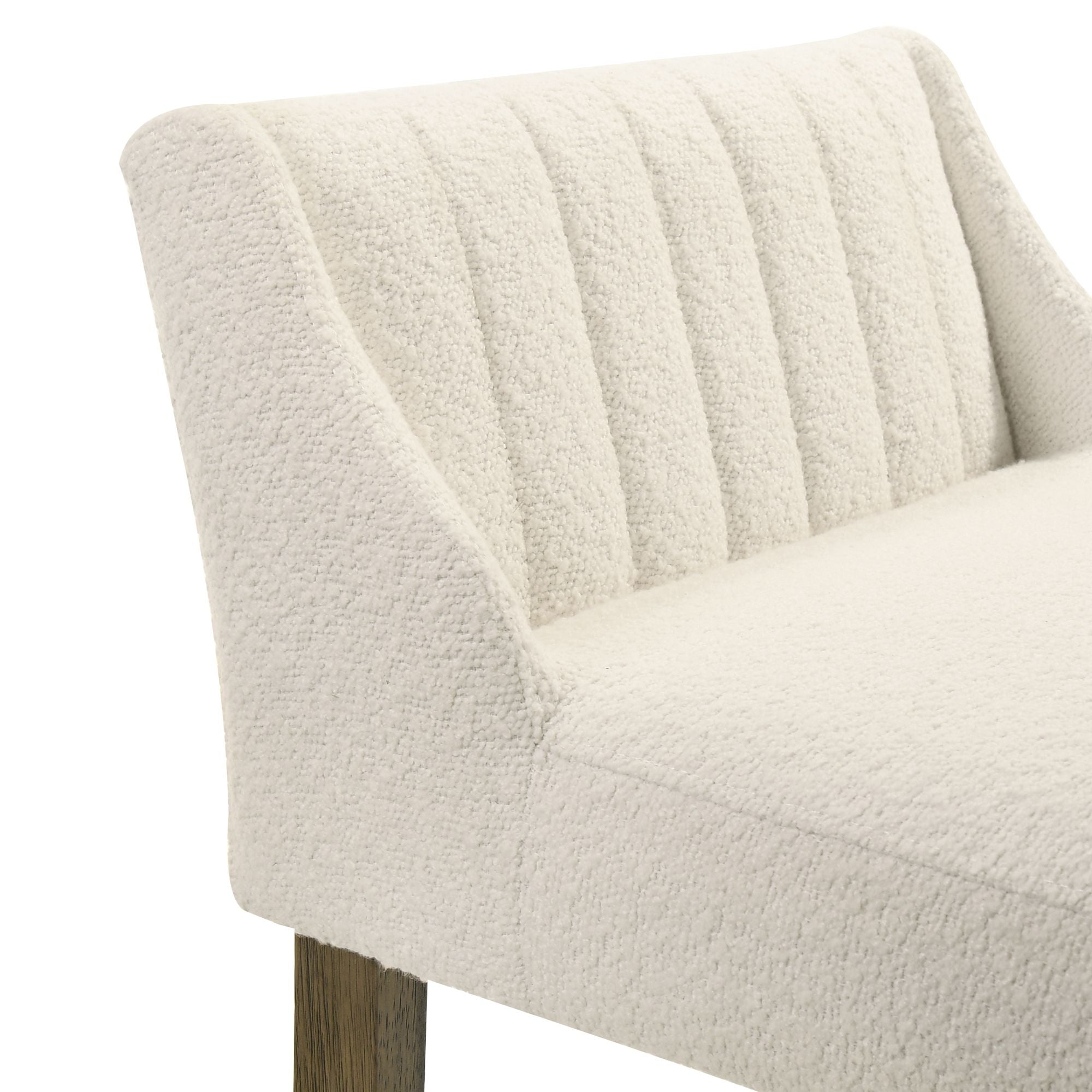 Fauna - Modern Transitional Wood Bar Height Kitchen Bar Stool