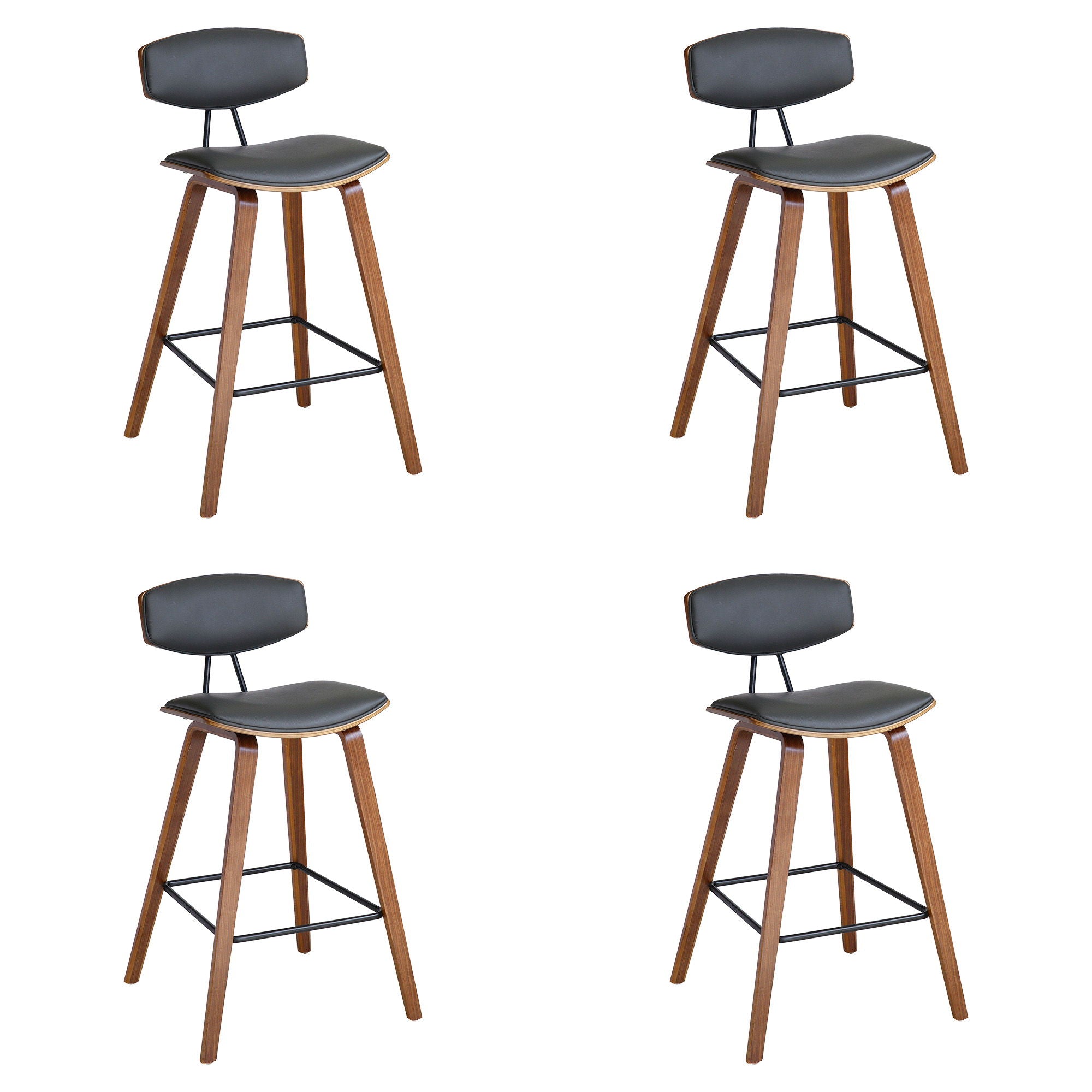 Fox - Mid-Century Bar Stool
