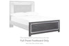 Lodanna - Full Panel Footboard - Gray