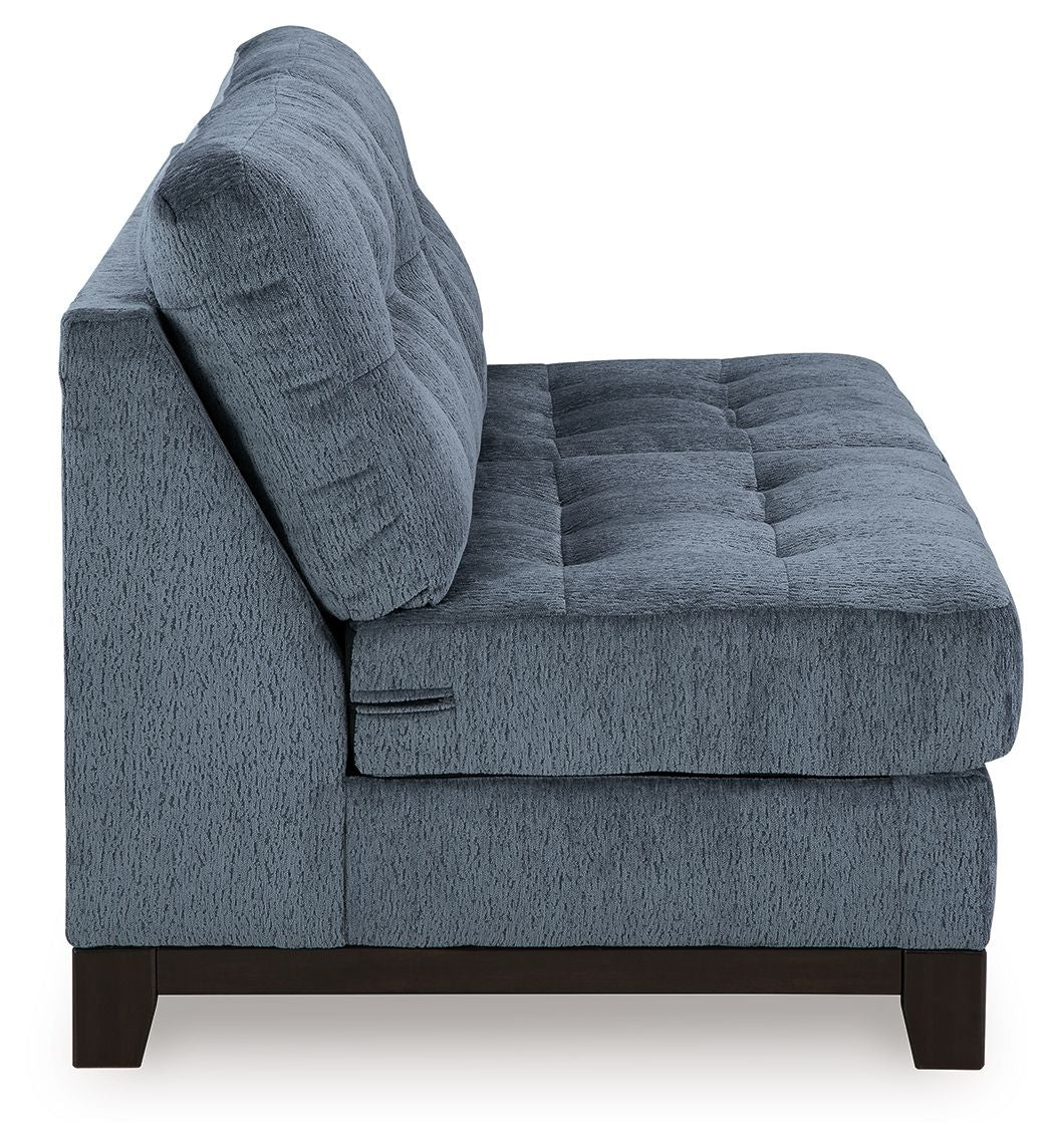 Maxon Place - Armless Loveseat - Navy