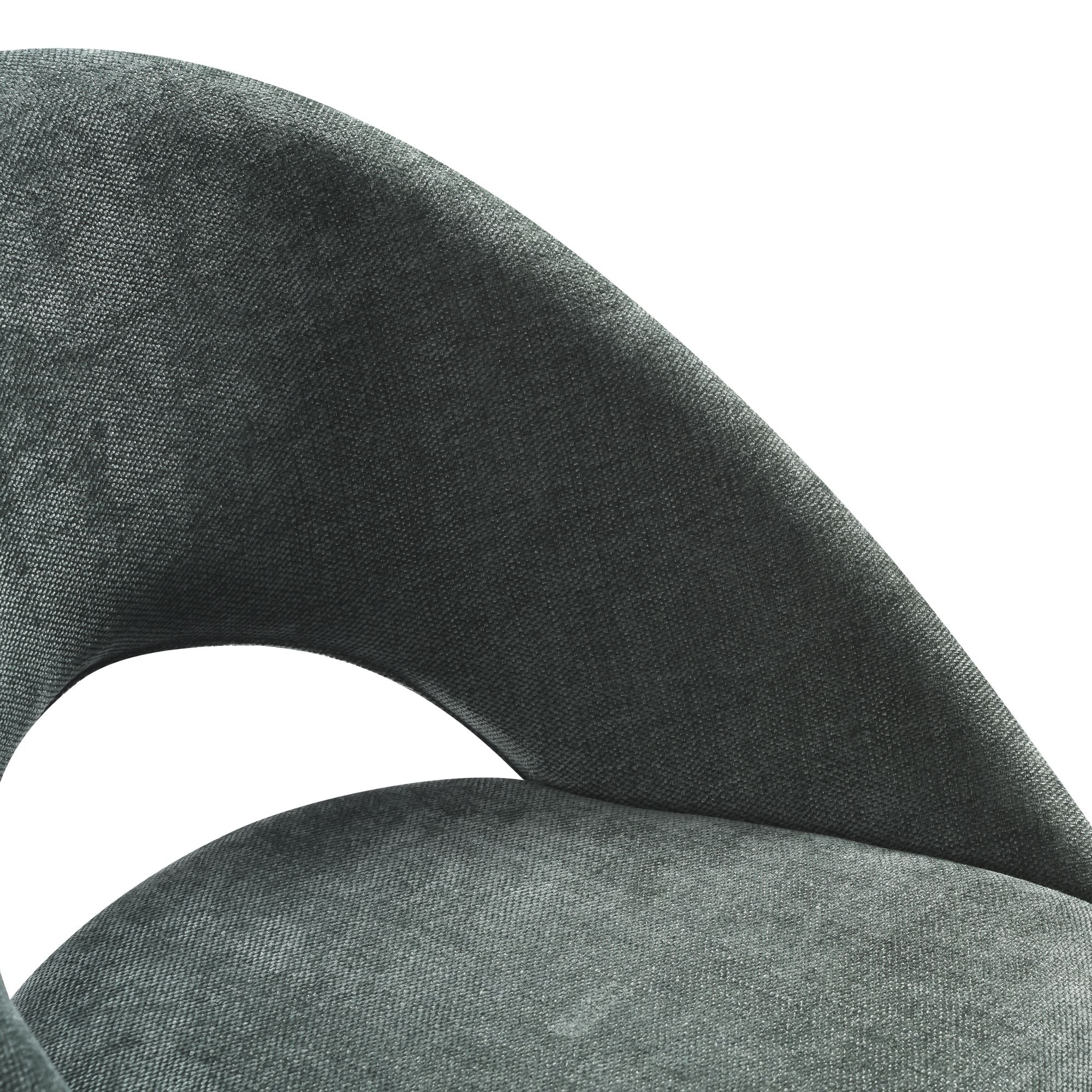 Angelina - Modern Curved Back Upholstered Dining Chair