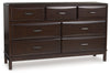 Vanmore - Dresser - Dark Brown