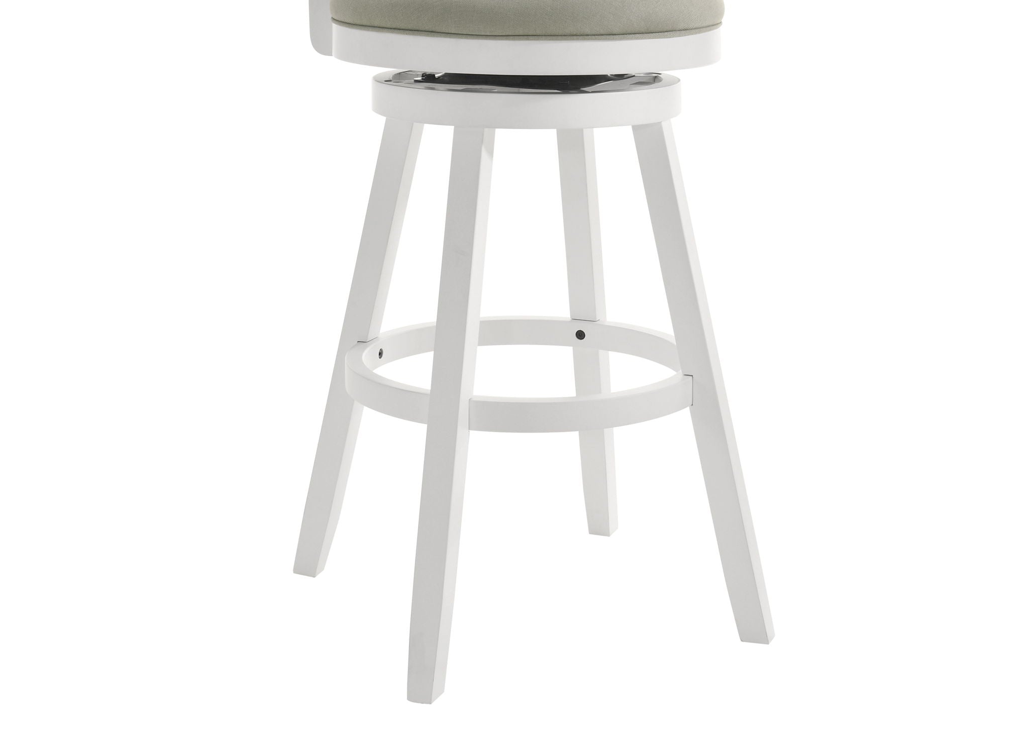 Harper - 26" Amber Glow Counter Height Rubberwood Swivel Barstool