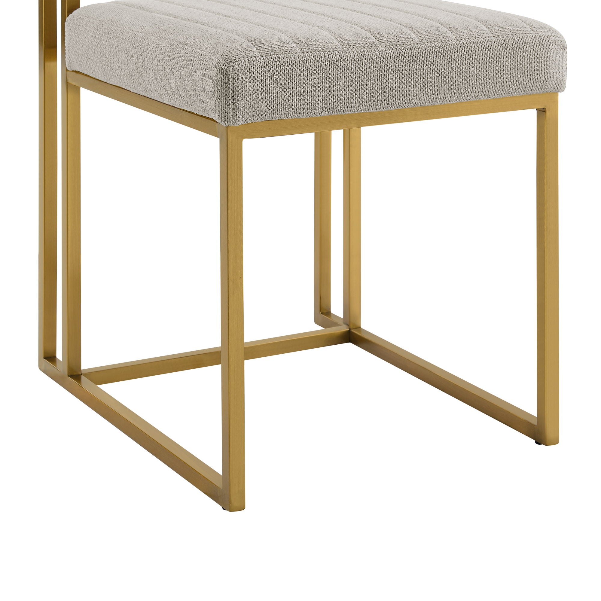 Anastasia - Dining Room Chair Set With Gold Frame