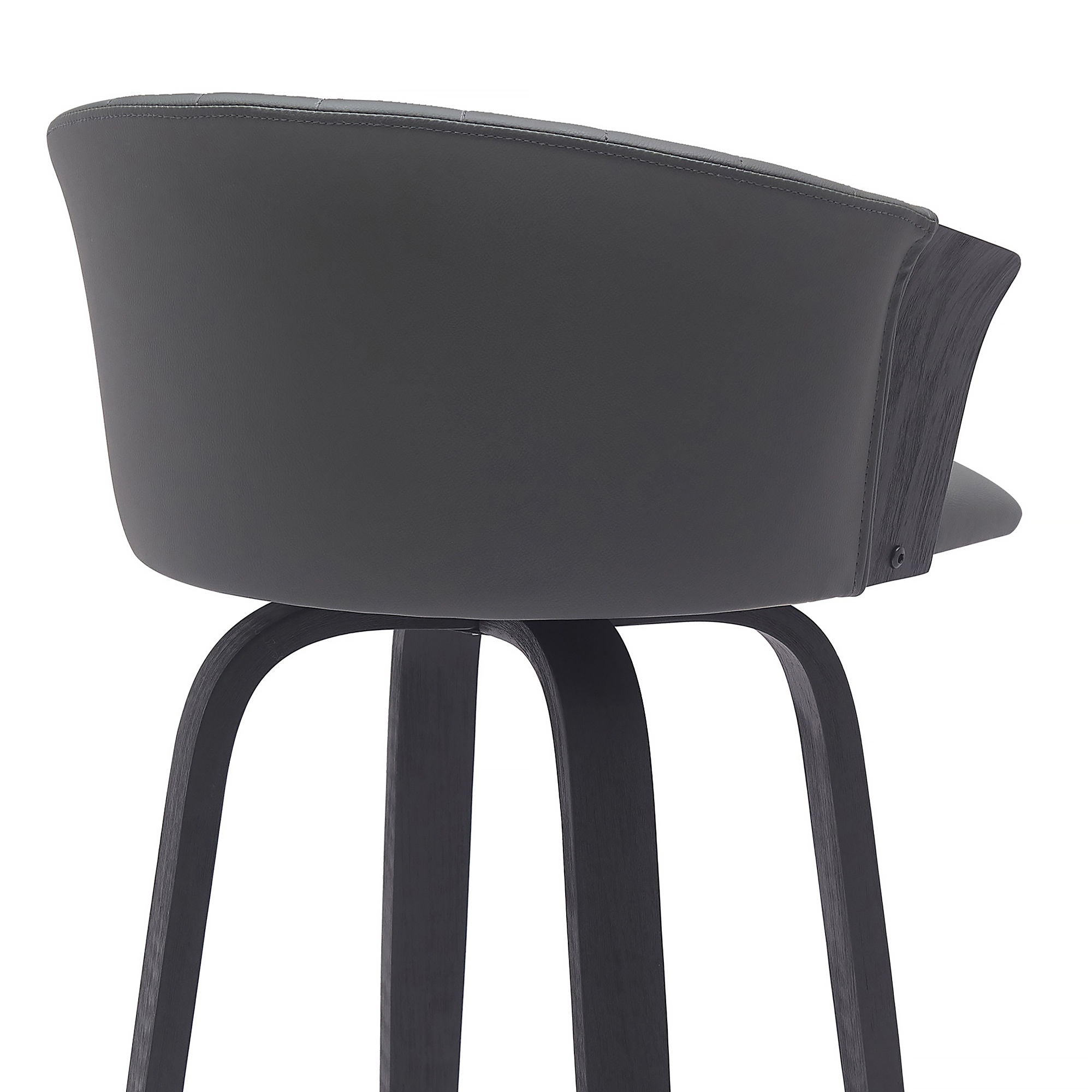 Diana - Swivel Wood Stool