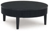 Marstream - Round Cocktail Table - Black