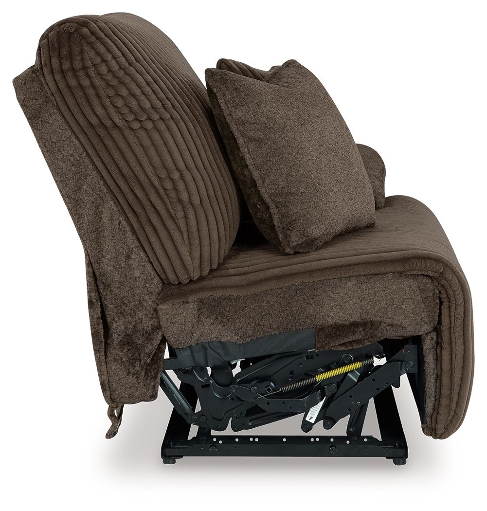 Top Tier - Raf Zero Wall Recliner - Chocolate