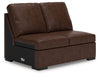 McDowlan - Armless Loveseat - Coffee