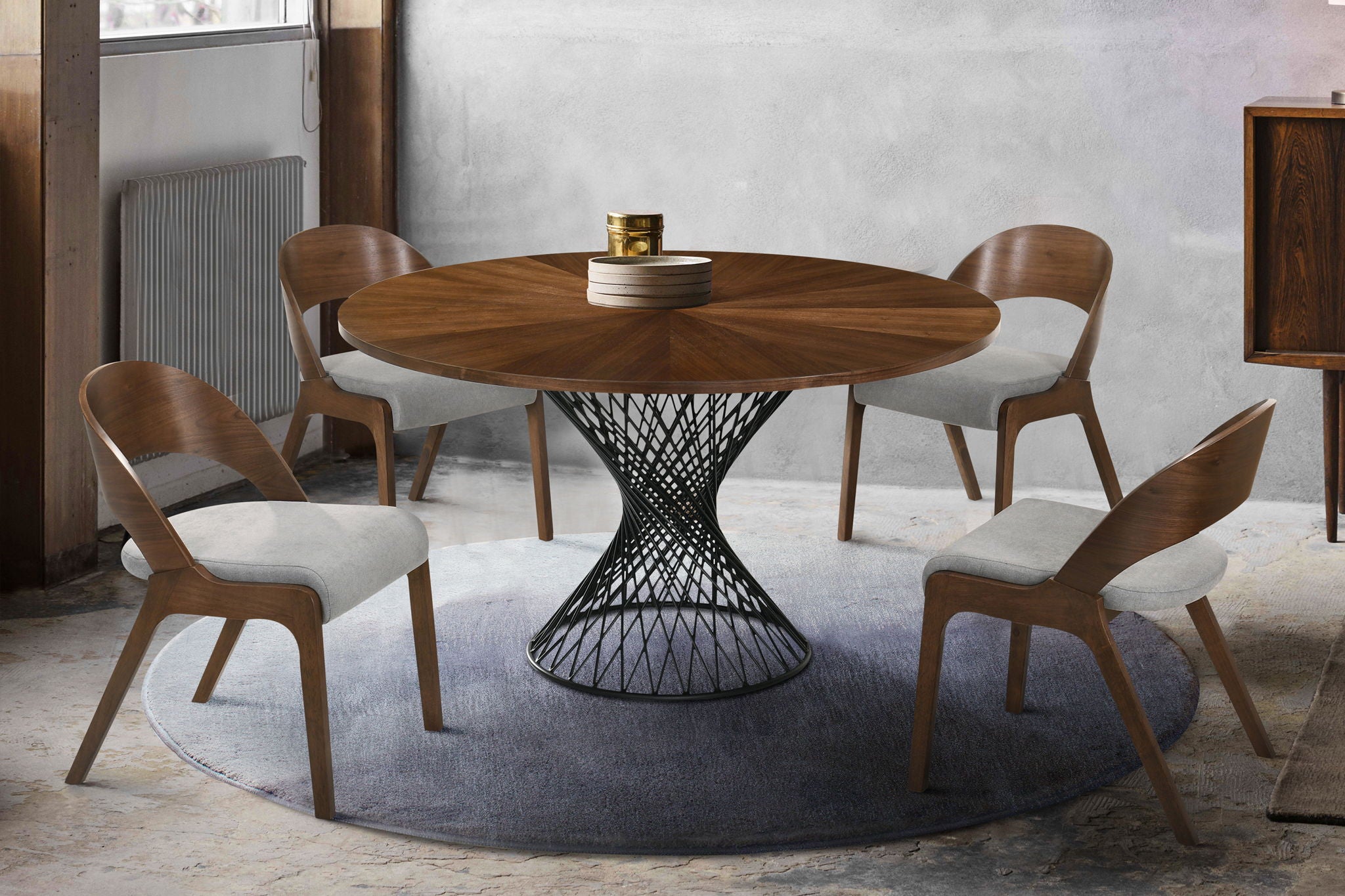 Cirque And Polly - Round Dining Set