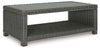 Elite Park - Rectangular Cocktail Table - Gray