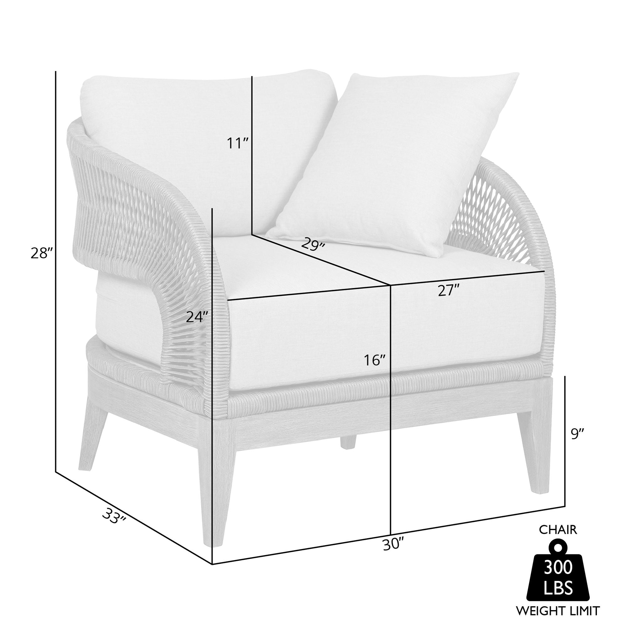 Orbit - Outdoor Patio Chair - Weathered Eucalyptus / Taupe