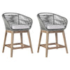 Tutti Frutti - Indoor Outdoor Counter Height Bar Stool Set