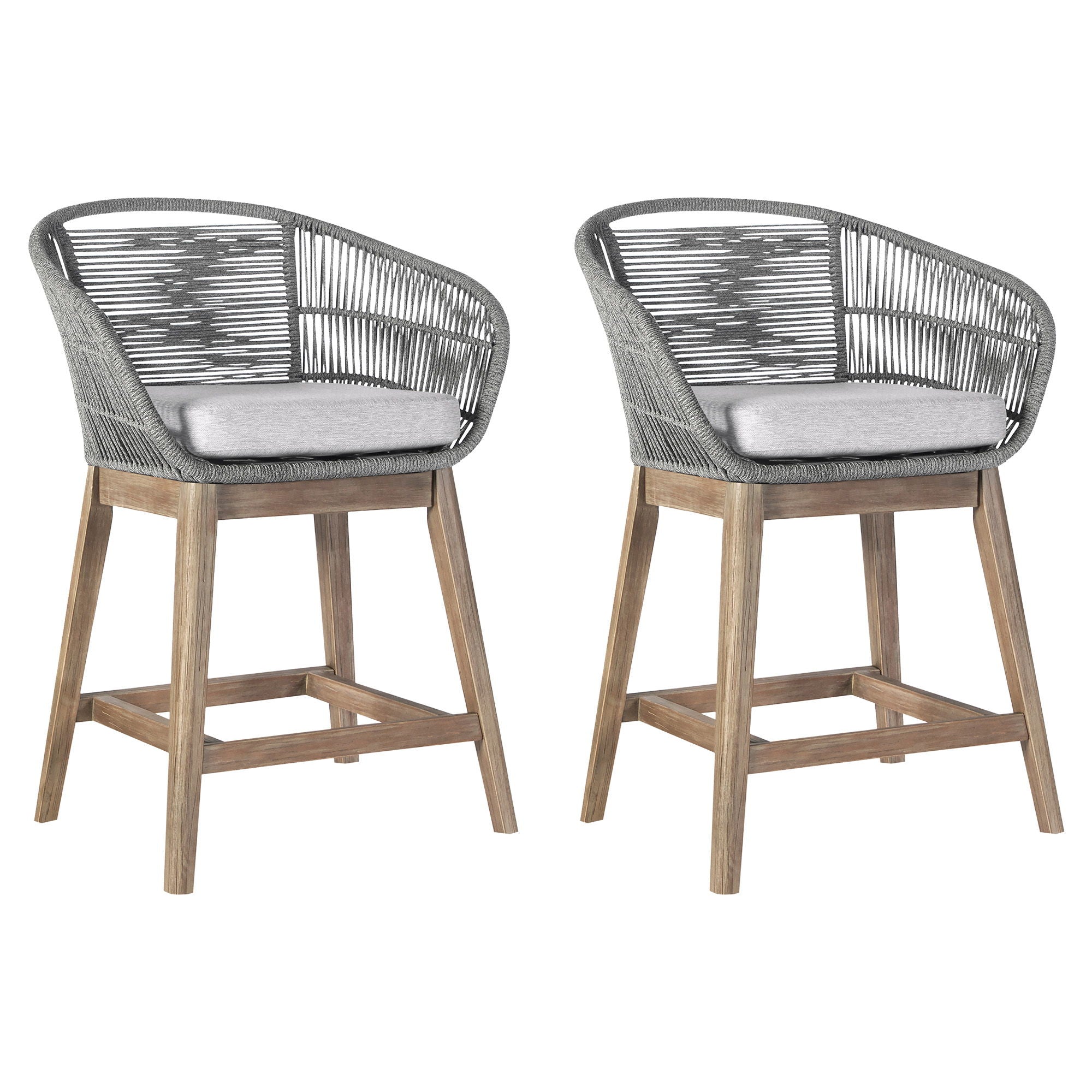 Tutti Frutti - Indoor Outdoor Counter Height Bar Stool Set